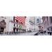 Group of people walking in a street Wall Street Manhattan New York City New York State USA Poster Print (27 x 9)