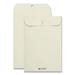 Clasp Envelope #63 Square Flap Clasp/gummed Closure 6.5 X 9.5 Executive Gray 100/box | Bundle of 2 Boxes