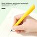 YUEHAO Pen Ink Free Permanent Uprights Pencil Technology Unlimited Letter Perpetual Inkless Pencil eternal pen positive Yellow