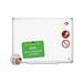 Earth Ceramic Dry Erase Board 48x72 Aluminum Frame White board