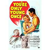 You Re Only Young Once Us Poster Art Top From Left: Cecilia Parker Ted Pearson; Bottom Left: Lewis Stone; Bottom Inset From Top: Cecilia Parker Lewis Stone 1937 Movie Poster Masterprint