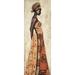 Femme Africaine I by Jacques Leconte (9 x 24)