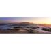 Beach at sunset Blouberg Beach Cape Town Western Cape Province South Africa Poster Print (27 x 9)