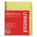 Universal UNV20812 Deluxe Preprinted Plastic Coated A-to-Z Tab Dividers with Black Printing - Buff (1 Set)