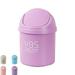 Small Trash Can Mini Curbside Trash Bin with Lid Desk Organizer Garbage Bin Office Desktop Supplies Toy Small Kitchen Countertop Trash Recycling Containers Mini Wastebasket