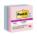 Post-it Recycled Super Sticky Notes 3 in x 3 in Wanderlust Pastels 6 Pads