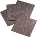 Quartet Frameless Modular Dark Cork Tiles - 12 Height x 12 Width - Brown Cork Surface - Self-stick Self-healing - 4 / Pack | Bundle of 2 Packs