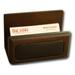 Dacasso Wood & Leather Business Card Holder