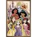 Disney Ultimate Princess Celebration - Castle Group Wall Poster 22.375 x 34 Framed