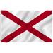 Anley Fly Breeze 3x5 Foot Alabama State Polyester Flag - Alabama AL Flags