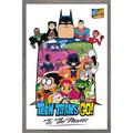 DC Comics Movie - Teen Titans Go! To The Movies - Collage Wall Poster 22.375 x 34 Framed