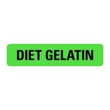 Diet Gelatin Labels