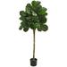 Nearly Natural 5ft. Fiddle Leaf Fig Artificial Tree