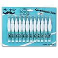 Mr. Pen- Correction Pen Correction Fluid Pack of 12 Correction liquid White White Correction Fluid White Fluid White Out Wipe Out Liquid Wide Out Fluid White Correction Tape Pen Fluid