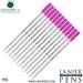 Lanier Combo Pack - 12 Pack - Monteverde Soft Roll Ballpoint C13 Paste Ink Refill Compatible with most Cross Style Ballpoint Pens - Pink (Medium Tip 0.7mm)