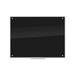 Glass Dry Erase Board 48 x 36 Black Surface