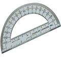 CLI 6 Open Center Protractor Plastic - Clear - 12 / Box