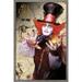 Disney Alice Through the Looking Glass - Mad Hatter Wall Poster 14.725 x 22.375 Framed