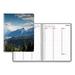 1PACK Blueline Mountains Weekly Appointment Book 11 x 8.5 Blue/Green/Black 2021