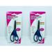 LOT OF 2 Allary #2111 Kids Scissors 5 Inch (BLUE) Pointed Tip