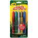 Crayola Washable Glitter Glue Coloring Set Assorted Colors Child 5 Pieces