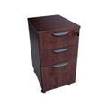 Alera VA572816MY (ALEVA572816MY) Valencia Mobile Box/Box/File Pedestal File 15-7/8w x 20-1/2d x 28-3/8h Mahogany