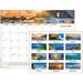 At-A-Glance Panoramic Seascape Scene Monthly Desk Pad Julian Dates - Monthly - 1 Year - January 2022 till December 2022 - 1 Month Single Page Layout - 22 x 17 Sheet Size - 2.25 x 2.13 Block - Desk