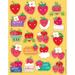 Strawberry Scented Stickers Pack of 80 | Bundle of 2 Packs