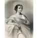 Aspasia of Milet Born Around 460 & 480 B.C. - Greek Courtesan Engraved by Francis Holl After G. Staal From The Book World Noted Women by Mary Cowden Clarke Published 1858 Poster Print 1