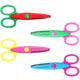 4 Pieces Toddler Safety Scissors in Animal Designs Kids Preschool Training Scissors Child Plastic Art Craft Scissors for Paper-Cut