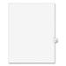 Preprinted Legal Exhibit Side Tab Index Dividers Avery Style 26-Tab Q 11 X 8.5 White 25/pack (1417) | Bundle of 10 Packs