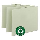 100% Recycled Monthly Top Tab File Guide Set 1/3-Cut Top Tab January To December 8.5 X 11 Green 12/set | Bundle of 10 Sets