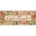 Give Thanks Poster Print by Stephanie Marrott (24 x 48)