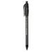 Comfortmate Ultra Ballpoint Pen Retractable Fine 0.8 Mm Black Ink Black Barrel Dozen | Bundle of 10 Dozen