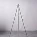 BalsaCircle 65 Black Metal Easel Collapsible Tripod Stand Wedding Party Catering Decorations