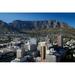 Cape Town CBD and Table Mountain Cape Town South Africa Poster Print by David Wall (19 x 12)