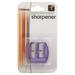 Officemate Achieva Twin Pencil and Crayon Sharpener Assorted Translucent Colors (30230)