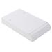 1pc Plastic ABS Drawer Style Storage Box Hidden Adhesive Pen Box Under Table Desk Organizer Large-capacity Students Stationery Box (White)