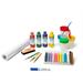 Melissa & Doug Easel Accessory Set - Paint Cups Brushes Chalk Paper Dry-Erase Marker