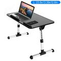 iMounTEK Foldable Laptop Bed Tray Table Adjustable Laptop Desk Stand for Bed Eating Working Writing Gaming Drawing L Size