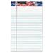 American Pride Writing Pad Narrow Rule Red/white/blue Headband 50 White 5 X 8 Sheets 12/pack | Bundle of 5 Packs