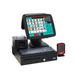 All in One POS System Cash Register for Retail Includes Touch Screen 80MM Thermal Printer Cash Drawer Desktop Scanner