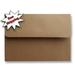 Kraft Grocery Bag Brown 100 Boxed 80lb A6 Envelopes for 4 X 6 Showers Weddings from The Envelope Gallery