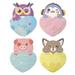 Wrapables Animal Hearts Sticky Notes (Set of 2) Pig Fox Owl Penguin