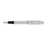 Townsend Lustrous Chrome Fountain Pen - Engravable Personalized Gift Item