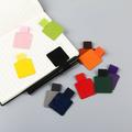 12Pcs Multicolor Elastic Self-adhesive Faux Leather Pen Loop Holder for Notebooks Multi-color Faux Leather