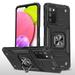 NIFFPD Galaxy A03S Phone Case Samsung A03S Case Magnetic Car Mount Ring Kickstand Cover Case Samsung Galaxy A03S Black