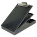 1PACK Saunders 21117 8-1/2 x 11 Portable Storage Clipboard 1-1/2 Black