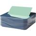 Post-it; Pop-up Note Wave Dispenser - 3 x 3 Note - 45 Sheet Note Capacity - Metallic Blue | Bundle of 5 Each