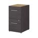 Office 500 16W 2 Drawer File Cabinet in Storm Gray - Engineered Wood